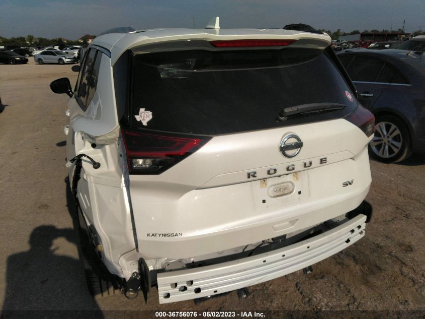 VIN 5N1AT3BA8MC712789 2021 NISSAN ROGUE SV