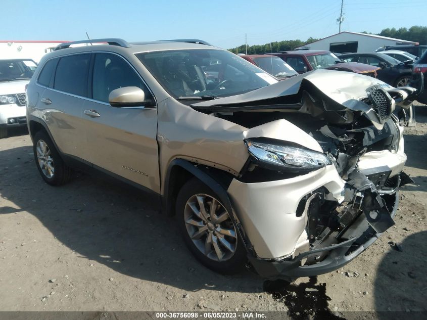2014 JEEP CHEROKEE LIMITED - 1C4PJMDB9EW231935