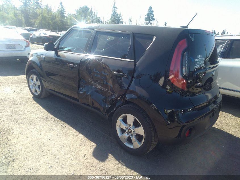 2018 KIA SOUL BASE - KNDJN2A28J7892220