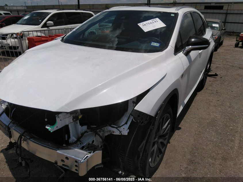 2022 LEXUS RX RX 350 F SPORT HANDLING - 2T2YZMDA7NC351600