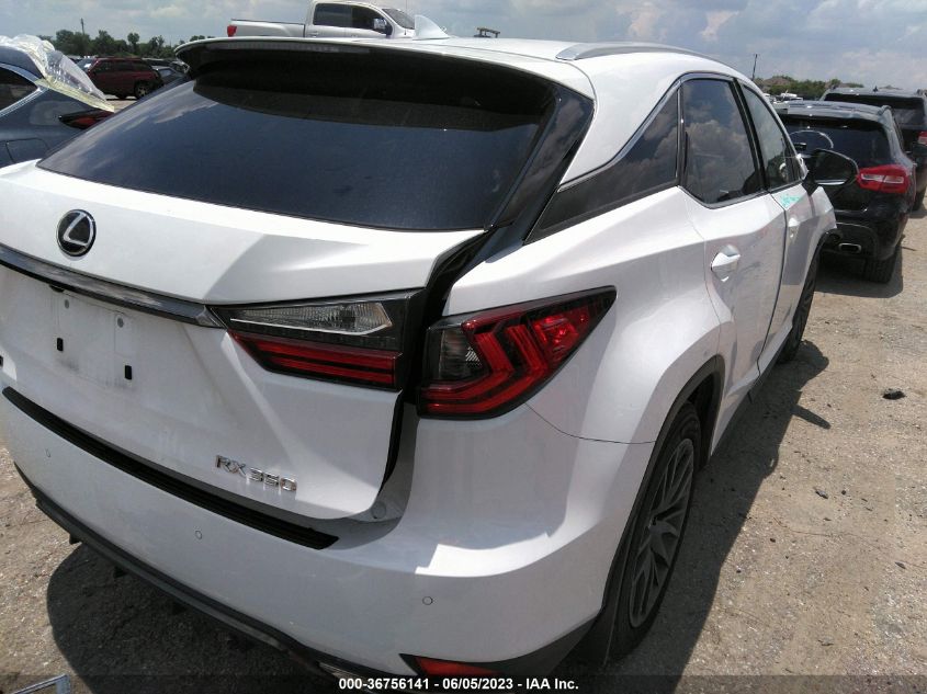 2022 LEXUS RX RX 350 F SPORT HANDLING - 2T2YZMDA7NC351600
