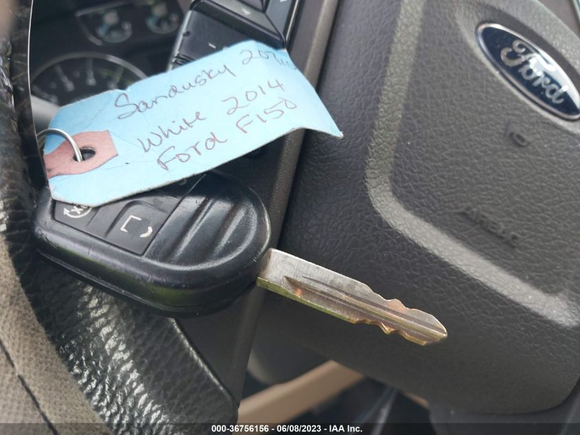 2014 FORD F-150 XL/STX/XLT/FX2/LARIAT - 1FTFW1CF8EKD99122