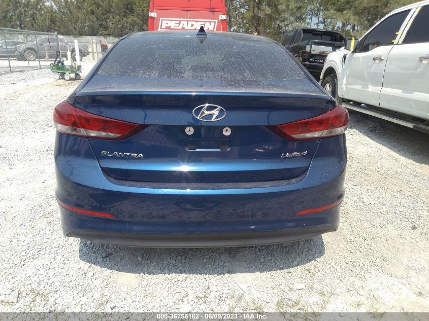 2017 HYUNDAI ELANTRA LIMITED - 5NPD84LF8HH123027