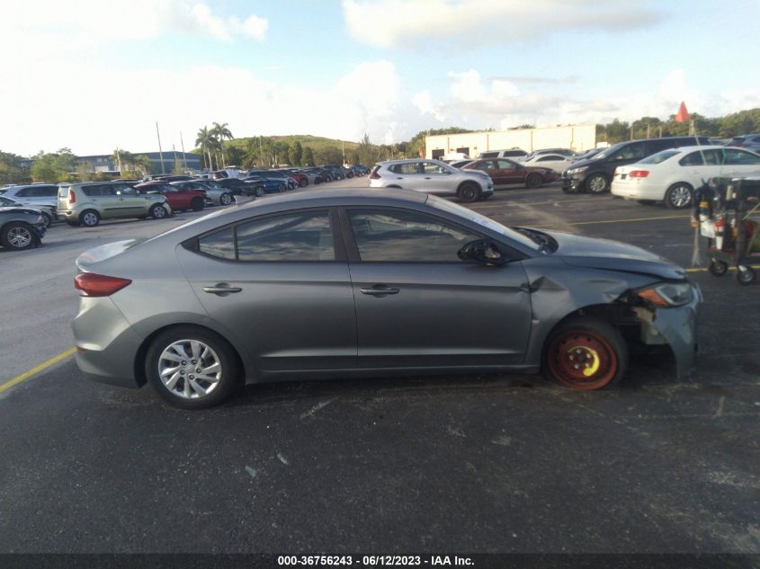 2017 HYUNDAI ELANTRA SE KMHD74LF9HU073288