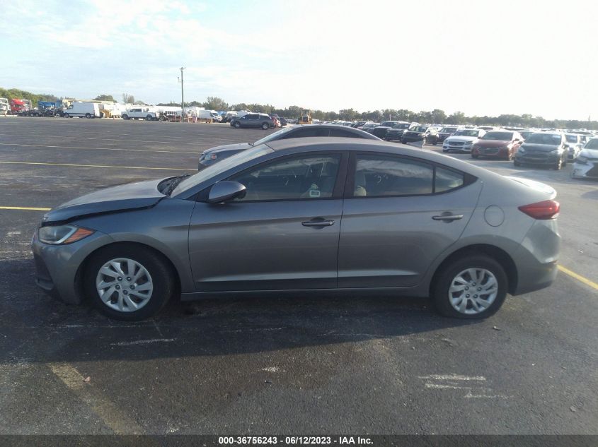 2017 HYUNDAI ELANTRA SE KMHD74LF9HU073288