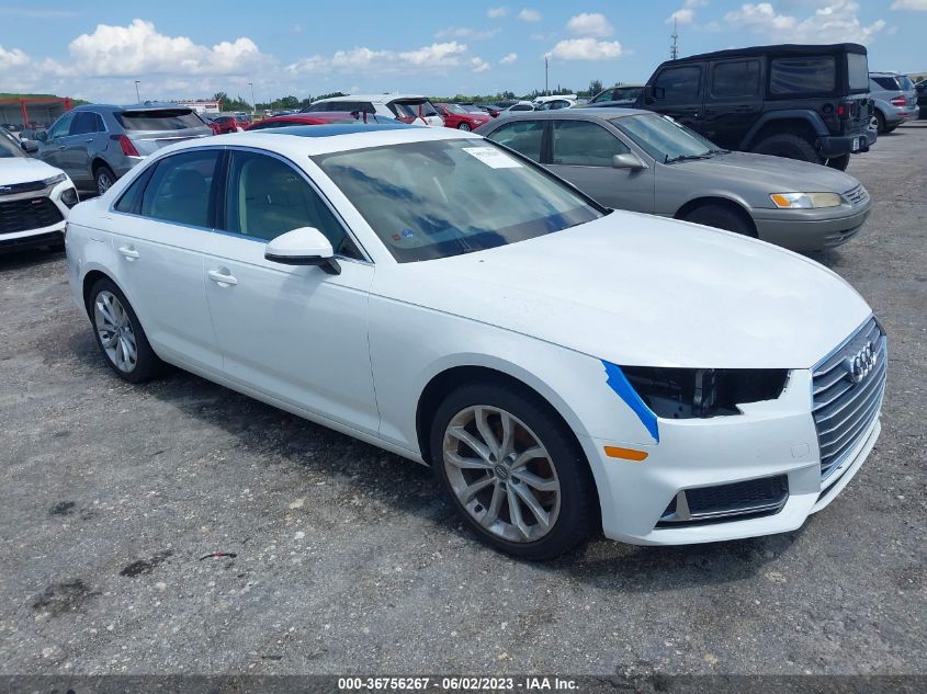 2019 AUDI A4 PREMIUM/TITANIUM PREMIUM - WAUGMAF49KN011682