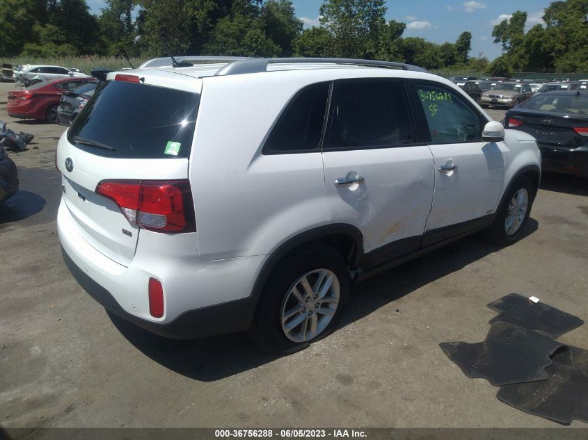 2015 KIA SORENTO LX - 5XYKTCA62FG655767