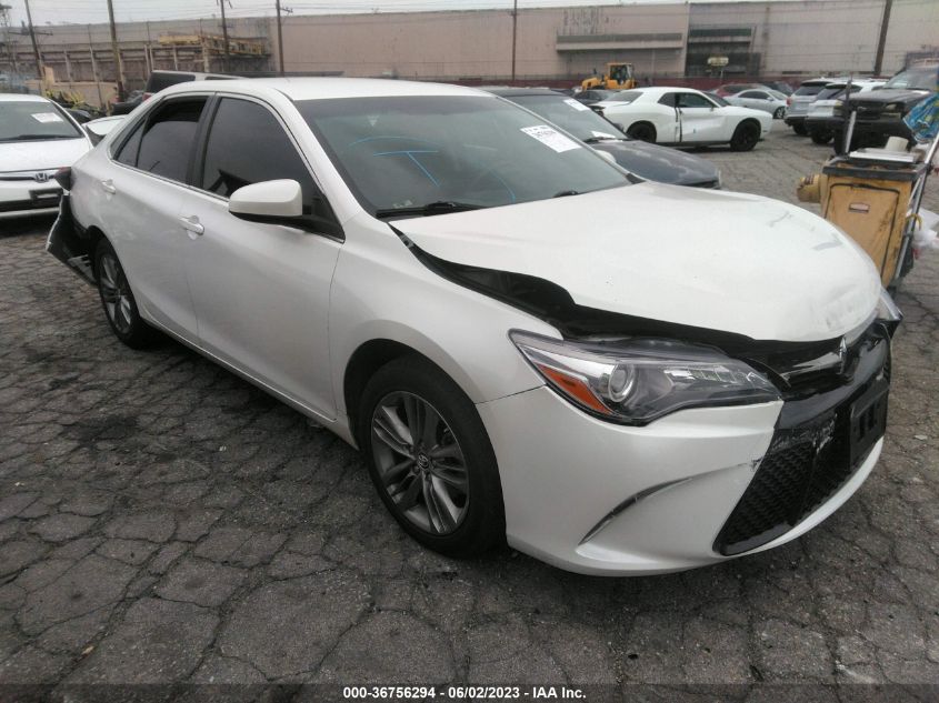 2016 TOYOTA CAMRY SE - 4T1BF1FKXGU155630