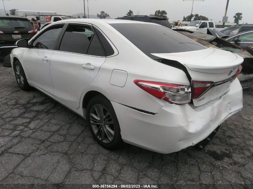2016 TOYOTA CAMRY SE - 4T1BF1FKXGU155630