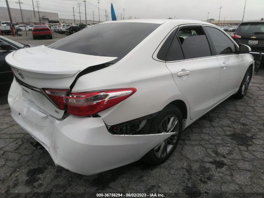 2016 TOYOTA CAMRY SE - 4T1BF1FKXGU155630