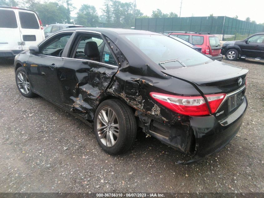 2017 TOYOTA CAMRY SE - 4T1BF1FK5HU316953