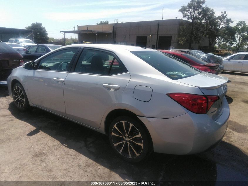 2017 TOYOTA COROLLA L/LE/XLE/SE - 2T1BURHE4HC797923