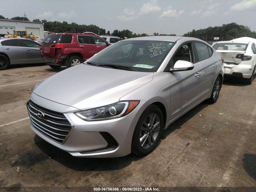 VIN 5NPD84LFXJH254644 2018 HYUNDAI ELANTRA SEL