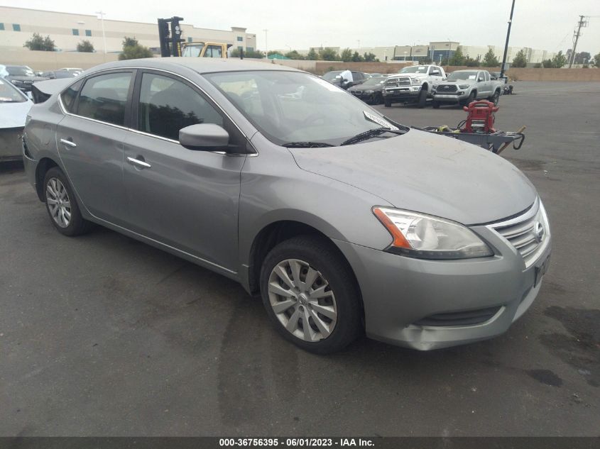 2014 NISSAN SENTRA SV - 3N1AB7AP5EY227882