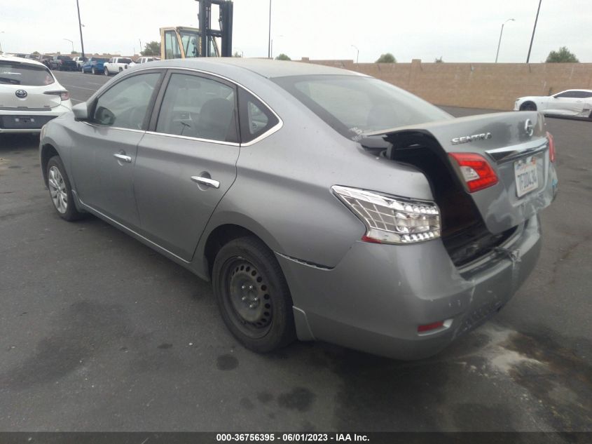 2014 NISSAN SENTRA SV - 3N1AB7AP5EY227882