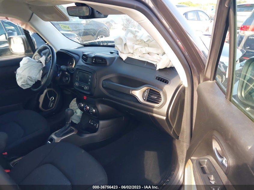 VIN ZACCJABB5HPF51996 2017 JEEP RENEGADE LATITUDE