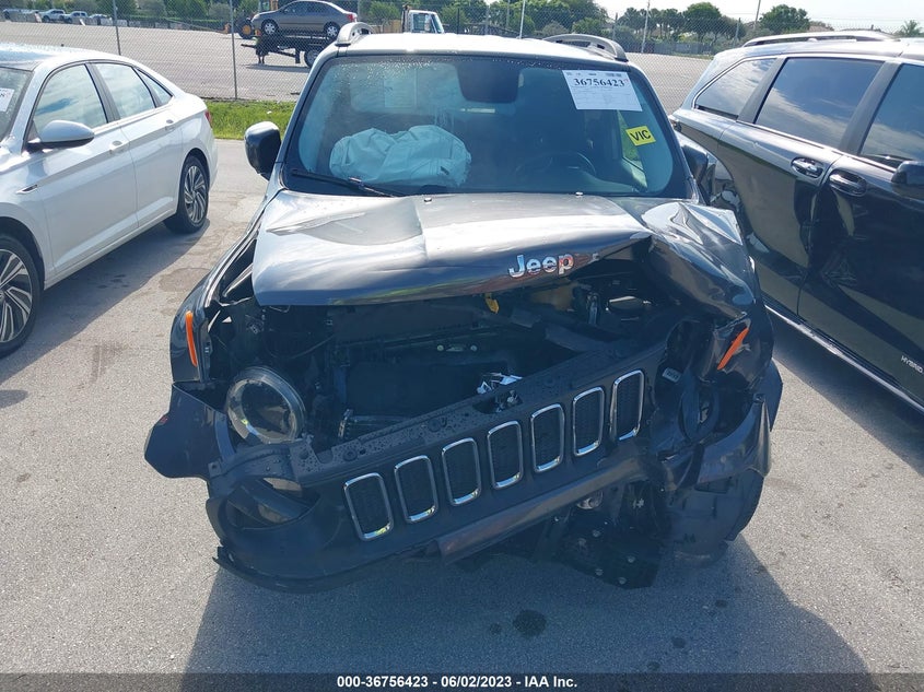 VIN ZACCJABB5HPF51996 2017 JEEP RENEGADE LATITUDE