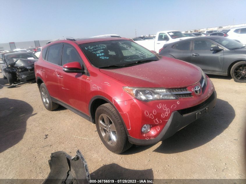 2015 TOYOTA RAV4 XLE - JTMWFREV0FJ051857