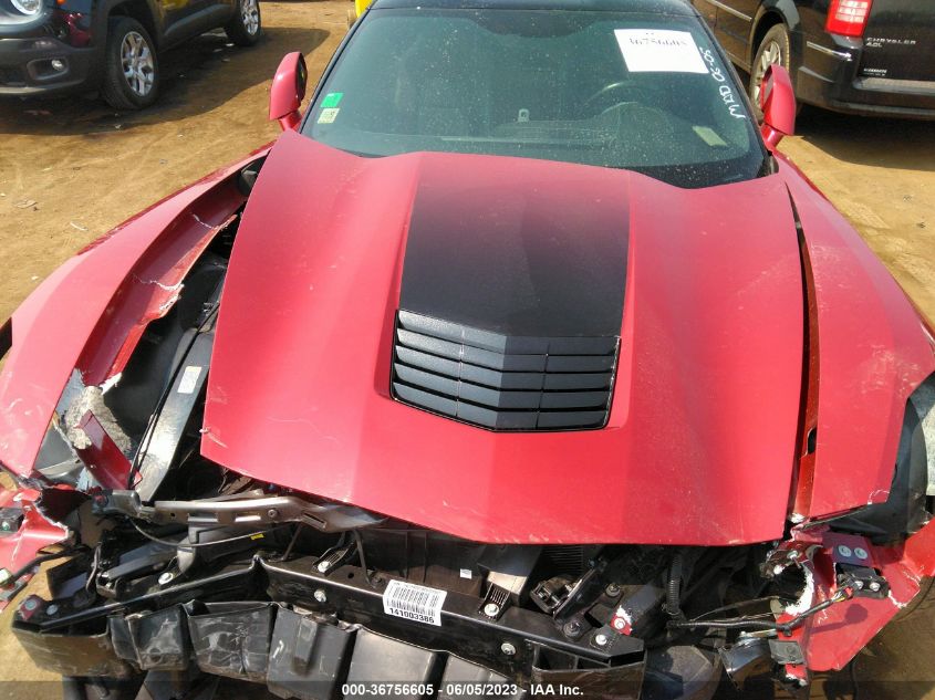 2014 CHEVROLET CORVETTE STINGRAY Z51 1LT - 1G1YH2D78E5101501