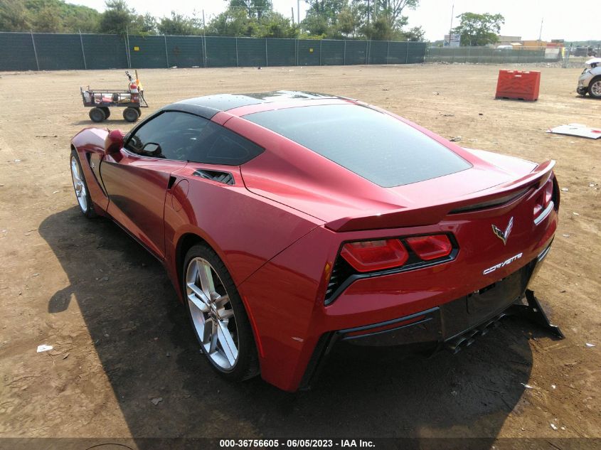2014 CHEVROLET CORVETTE STINGRAY Z51 1LT - 1G1YH2D78E5101501