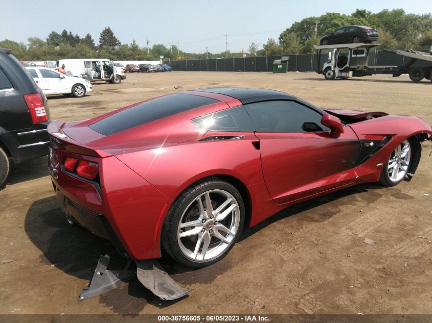2014 CHEVROLET CORVETTE STINGRAY Z51 1LT - 1G1YH2D78E5101501