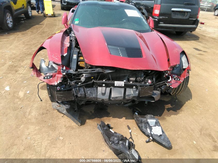 2014 CHEVROLET CORVETTE STINGRAY Z51 1LT - 1G1YH2D78E5101501