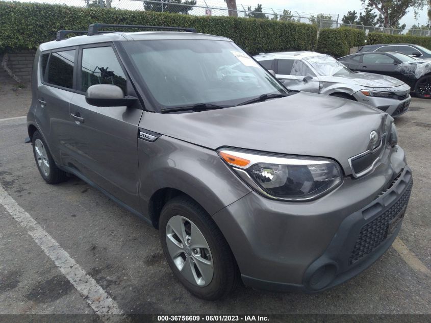 2016 KIA SOUL BASE - KNDJN2A28G7342413