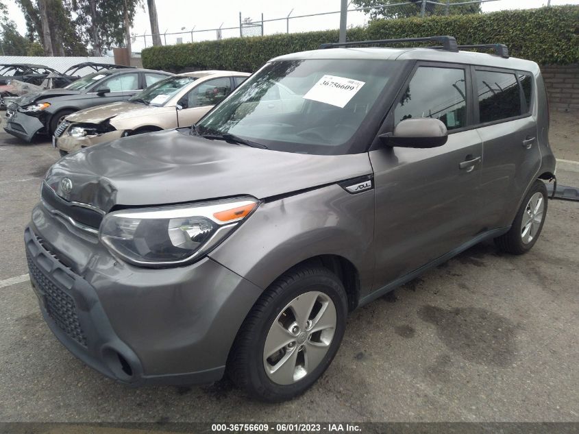 2016 KIA SOUL BASE - KNDJN2A28G7342413