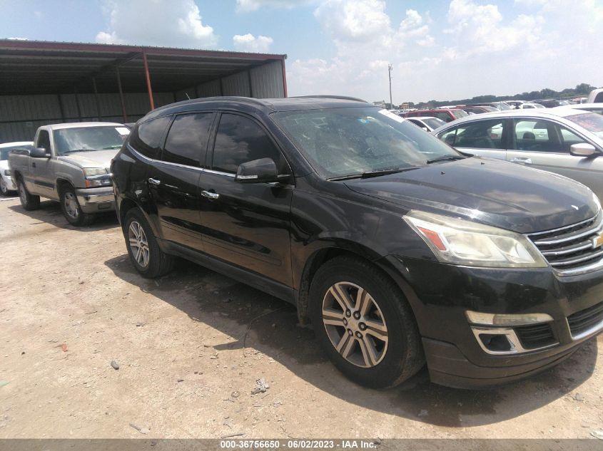 2015 CHEVROLET TRAVERSE LT - 1GNKRHKD4FJ103154