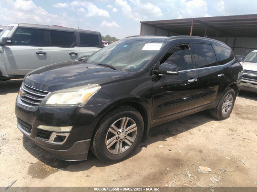 2015 CHEVROLET TRAVERSE LT - 1GNKRHKD4FJ103154