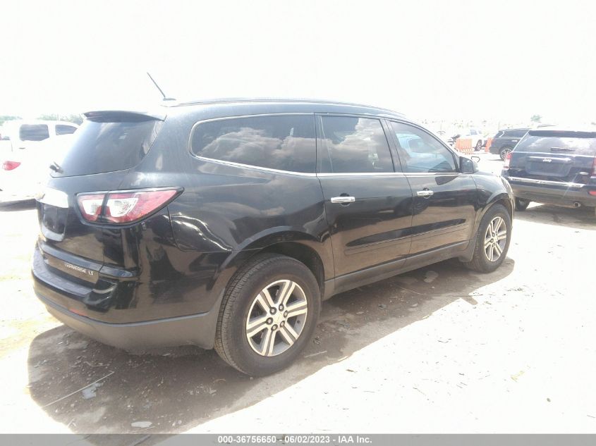 2015 CHEVROLET TRAVERSE LT - 1GNKRHKD4FJ103154