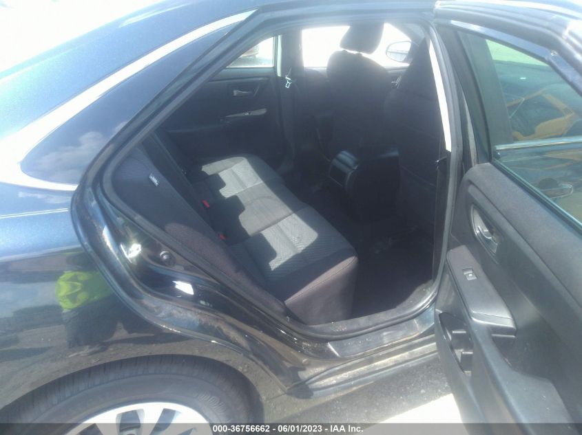 2015 TOYOTA CAMRY XLE/SE/LE/XSE - 4T4BF1FK8FR500125