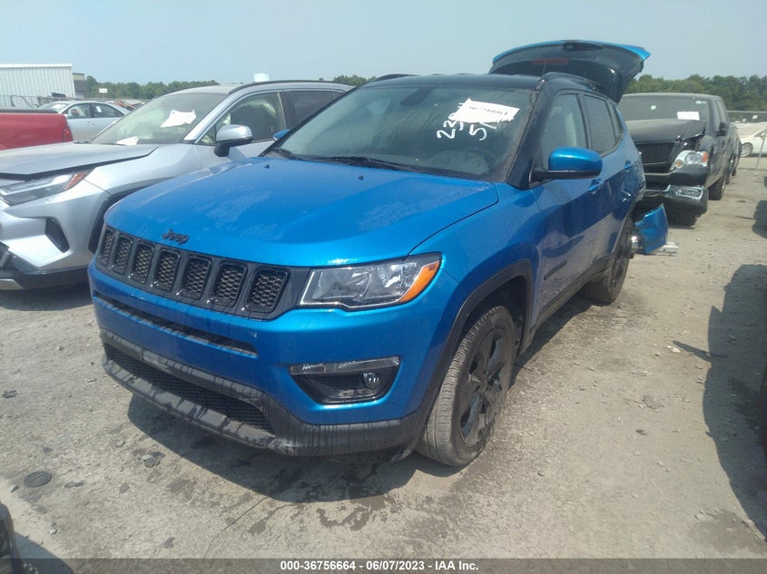 VIN 3C4NJDBB7LT223961 2020 JEEP COMPASS ALTITUDE