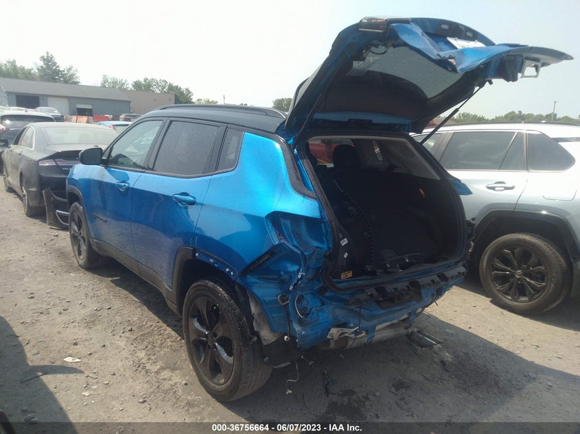 VIN 3C4NJDBB7LT223961 2020 JEEP COMPASS ALTITUDE