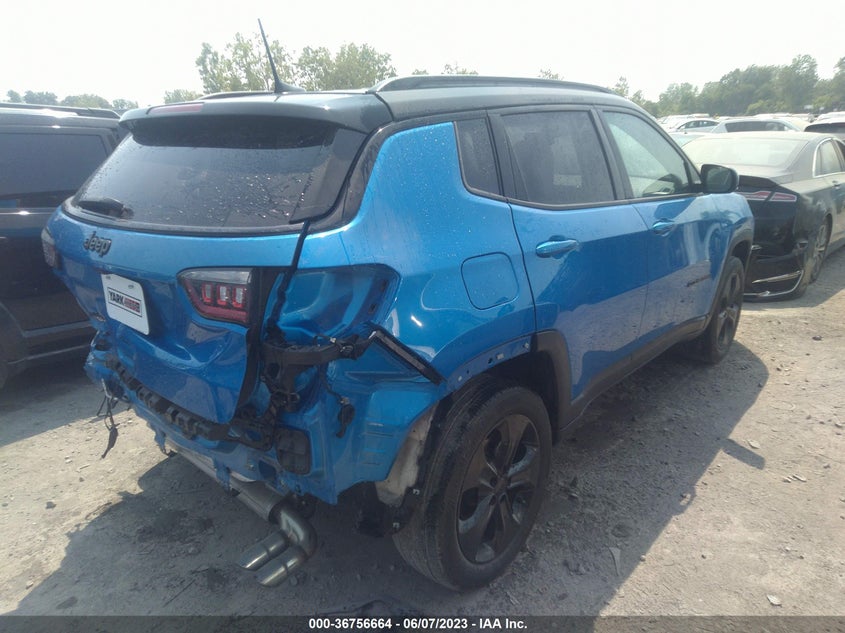 VIN 3C4NJDBB7LT223961 2020 JEEP COMPASS ALTITUDE