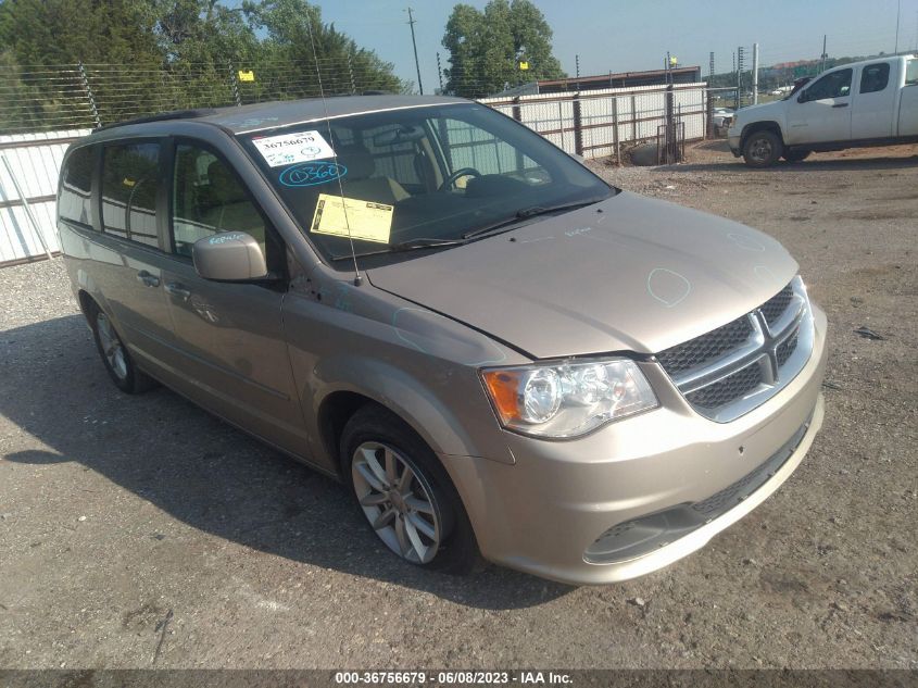 2016 DODGE GRAND CARAVAN SXT - 2C4RDGCG1GR140653