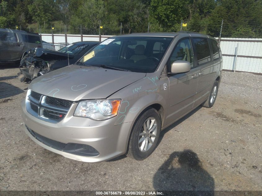 2016 DODGE GRAND CARAVAN SXT - 2C4RDGCG1GR140653