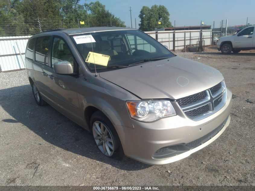 2016 DODGE GRAND CARAVAN SXT - 2C4RDGCG1GR140653