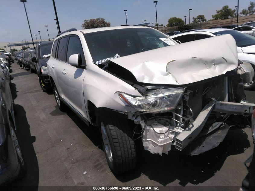 2013 TOYOTA HIGHLANDER - 5TDBK3EHXDS218114