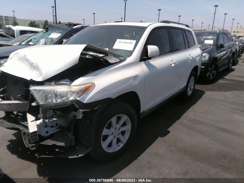 2013 TOYOTA HIGHLANDER - 5TDBK3EHXDS218114