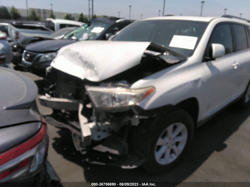 2013 TOYOTA HIGHLANDER - 5TDBK3EHXDS218114