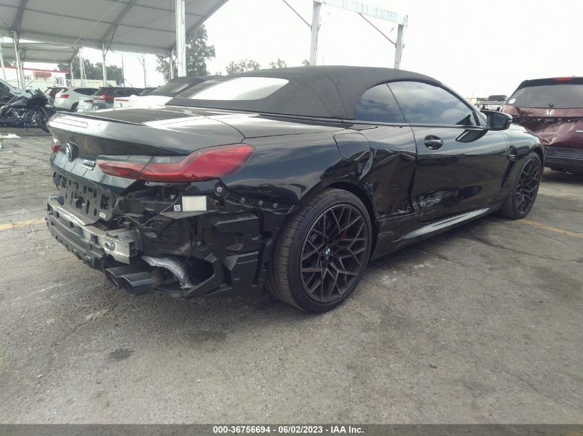 2022 BMW M8 COMPETITION - WBSDZ0C07NCK08720