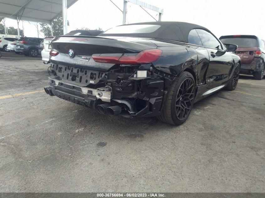 2022 BMW M8 COMPETITION - WBSDZ0C07NCK08720