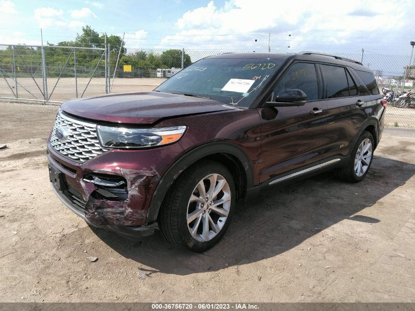 2022 FORD EXPLORER PLATINUM - 1FM5K8HC5NGB07309