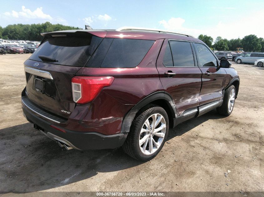 2022 FORD EXPLORER PLATINUM - 1FM5K8HC5NGB07309