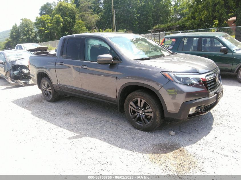 2020 HONDA RIDGELINE SPORT - 5FPYK3F15LB017405