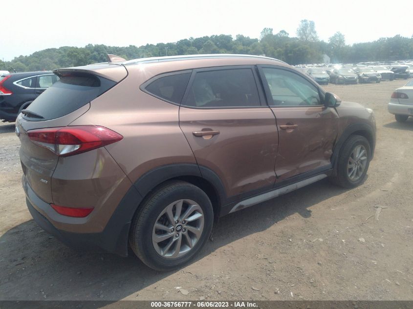 2017 HYUNDAI TUCSON LIMITED/SPORT AND ECO/SE - KM8J3CA42HU531361