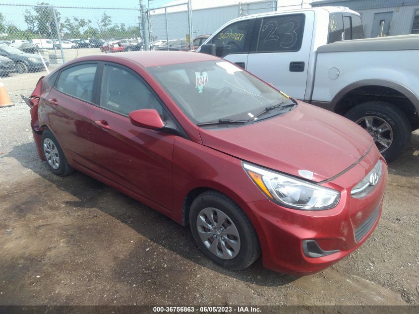2017 HYUNDAI ACCENT SE - KMHCT4AE9HU357392
