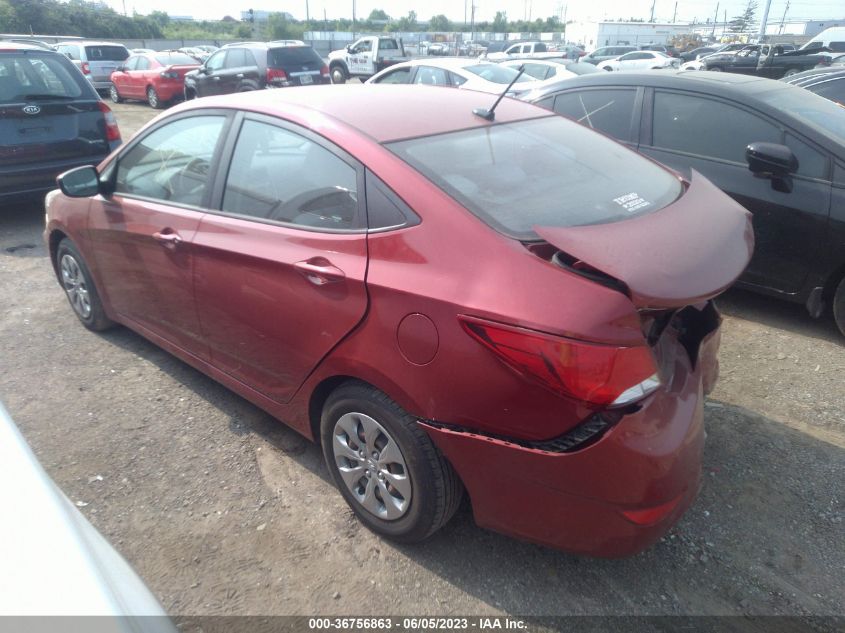 2017 HYUNDAI ACCENT SE - KMHCT4AE9HU357392