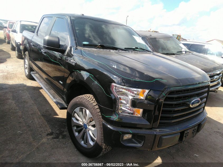 2017 FORD F-150 XL/XLT/LARIAT - 1FTEW1CP1HKD87452